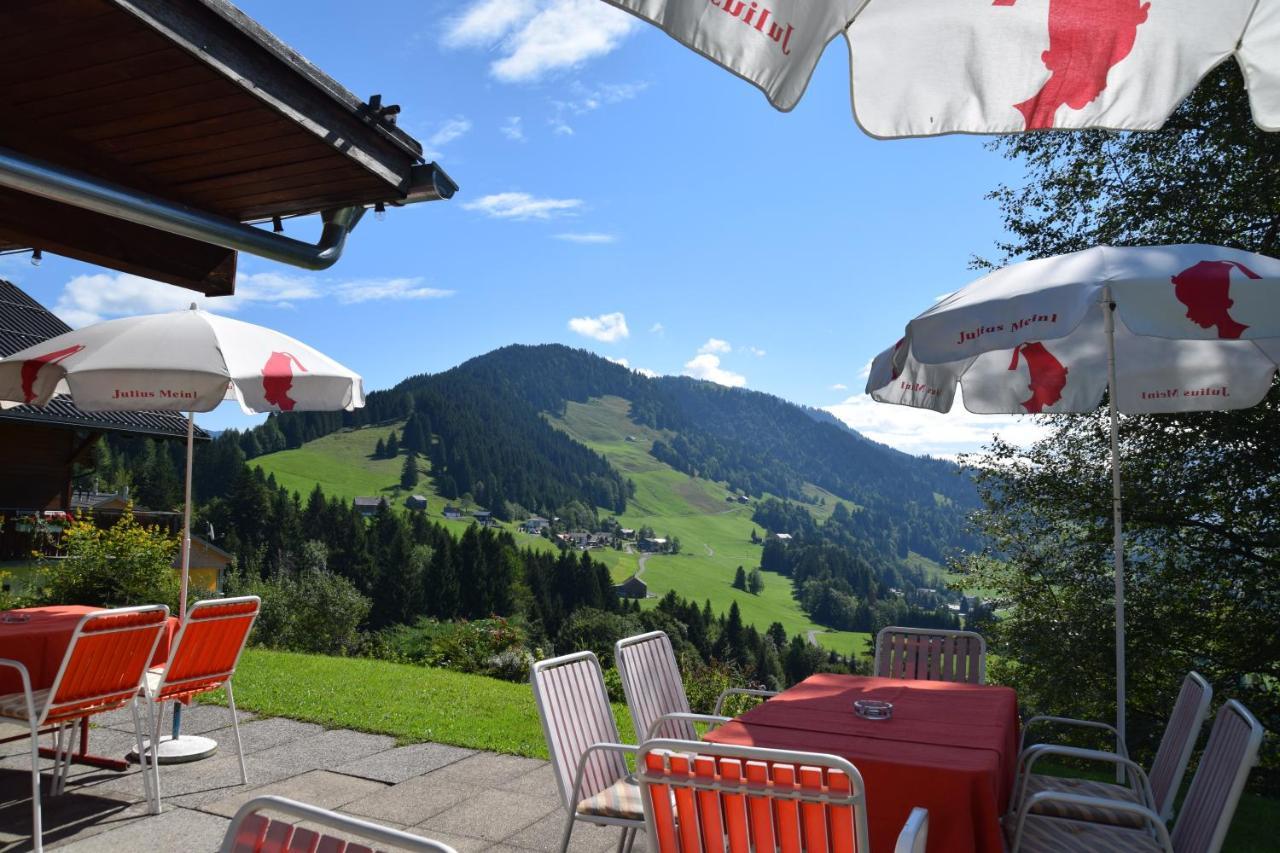 Gasthof Hotel Ifenblick Sibratsgfäll Dış mekan fotoğraf